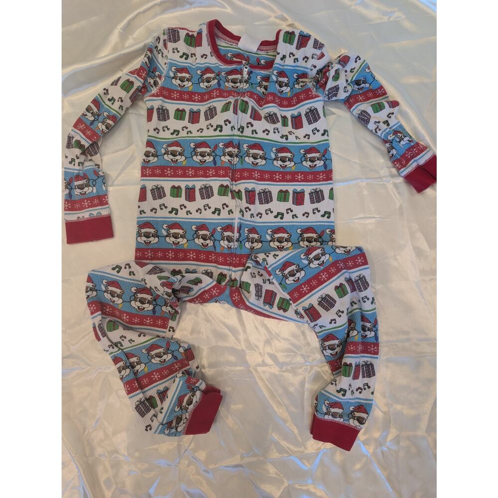 Bucees Waffle Knit Fake Trap Door Sz YL
